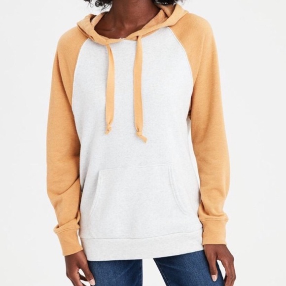 American Eagle Outfitters Tops - AE 🦅 | Ahhmazingly Soft Colorblock Hoodie